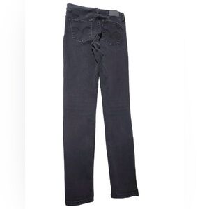 Levi’s 310 Shaping Super Skinny Women’s Charcoal Black Denim Jeans 24W NWT
